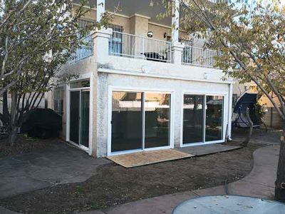 Enclosed Patio Space Construction